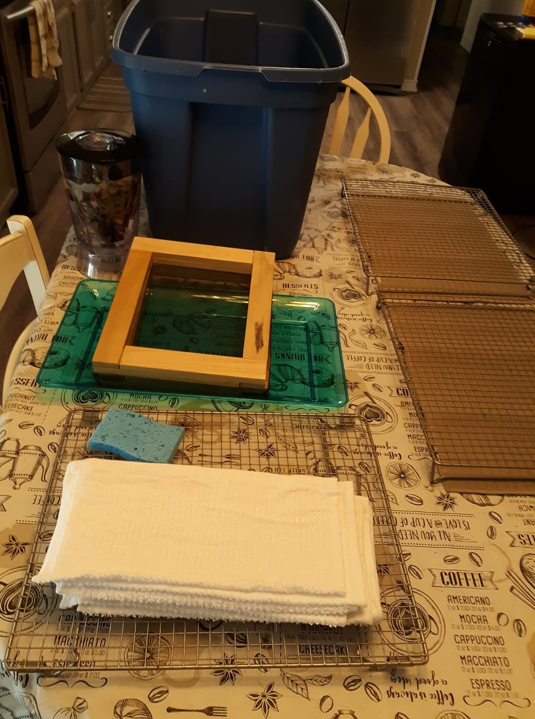 Handmade Paper Setup